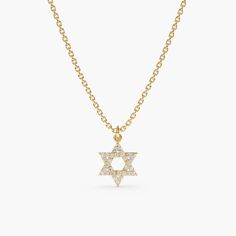 Sterling Silver Metal Base Gold Plated Star Of David Star Measures 8mm White Topaz Stones Necklace Measures 15”- 16” With One Jump Ring Lobster Claw Closure Small Diamond Necklace, Memory Ring, Gold Necklace Dainty, Star Of David Necklace, Solid Gold Bracelet, Star Of David Pendant, Solid Gold Necklace, Tiny Star, 14k Gold Necklace