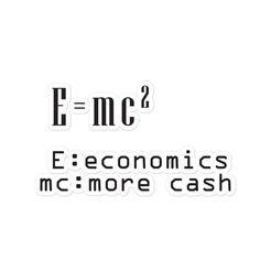 the word e = mc2 is written in black and white