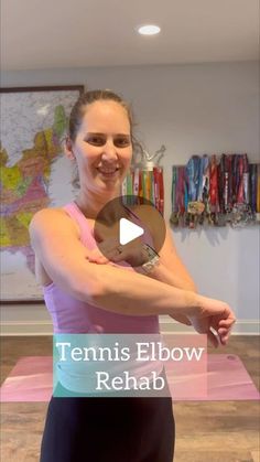 Stephanie Ridgway on Instagram: "Tennis elbow, or lateral epicondylitis, is inflammation or irritation of the extensor tendons of the wrist at their attachment to the lateral epicondyle of the humerus.  Tennis elbow can be caused by tennis, but it’s more commonly caused by other repetitive movements like typing, writing, painting, cooking, and constantly picking things up.  It causes pain in the outer part of the elbow and can prevent your from doing a lot of your daily activities.  The goal of treatment is to reduce inflammation and build strength in the muscles surrounding the elbow.  These are a few of the exercises I use to treat patients with tennis elbow.  Have you experienced tennis elbow?  #tenniselbow #tenniselbowtreatment #lateralepicondylitis #elbowpainrelief #elbowpainexercises How To Get Rid Of Tennis Elbow, Tennis Elbow Relief Exercises, How To Treat Tennis Elbow, Tennis Elbow Exercises Physical Therapy, Tennis Elbow Symptoms, Tennis Elbow Exercises, Tennis Elbow Relief, Elbow Pain Relief, Elbow Exercises