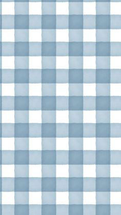 a blue and white gingham checkered pattern