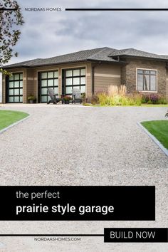 the perfect prairie style garage build now