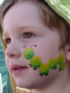 3d Chalk Art, Painting Face