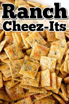 ranch cheez - it's in a bowl with the title overlay