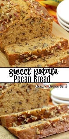 this sweet potato pecan bread is so good and easy to make