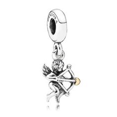 PANDORA | Cupid Pendant Charm Pandora Valentine, Pandora Bracelet Charms Ideas, Valentines Collection, Pandora Collection, Dream Bracelet, Dangle Bracelet, Bracelet Pandora, Jewelry Tattoo