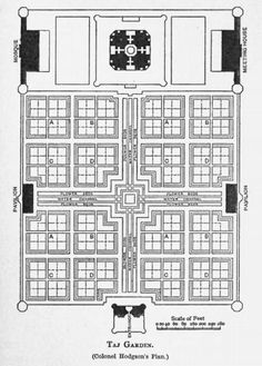 an old map shows the location of several buildings