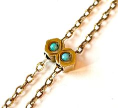 Vintage OPAL Slide Chain Necklace Victorian Lorgnette Gold Filled Charm Watch / Guard / Muff Chain 1900 Edwardian Antique Estate Jewelry Charm Watch, Slider Necklace, Vintage Necklaces, Vintage Vanity, The Victorian Era, Vintage Vogue, Charm Set