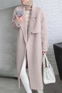 Minimal Monochrome, Plain Coats, Fashion Outerwear, Fall Coat, Coat Outfits, Winter Coats, Winter Coats Women