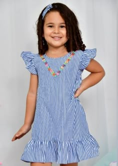 Frocks For Kids, Girls Cotton Dresses, Kids Blouse Designs, Girls Dresses Sewing, Kids Blouse, Frock For Women