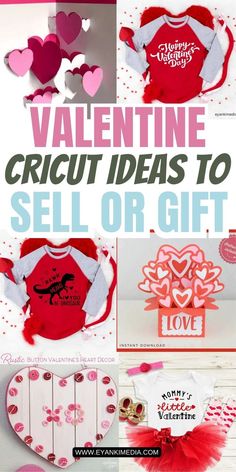 valentine cricut ideas to sell or gift