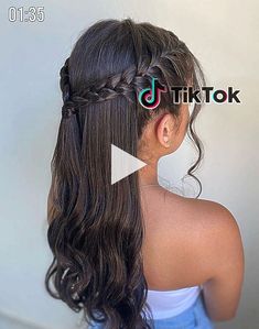 ▷▷prom hairstyles, up dos for prom how to, , up hairdos for prom, up dos for prom curly hair... Prom Brown Hair, Brown Hair Up, Up Hairdos, Quince Hairstyles, Prom Updos, Hairdos For Curly Hair