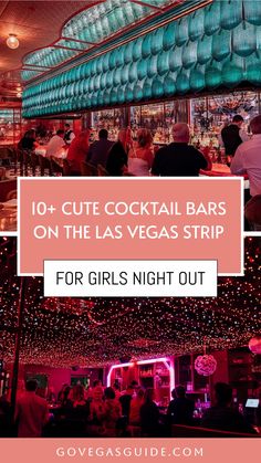 We’ve rounded up our favorite Las Vegas bars that are the perfect mix of trendy decor, immersive atmospheres, creative cocktails, good music, and all the vibes. Las Vegas Bars, Vegas Bars, Caesars Palace Las Vegas, Creative Cocktails, Paris Las Vegas, Las Vegas Resorts