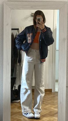 Baggy Pants Outfit, Pants Outfits, Baggy Pants, Stylish Girl, Pants Outfit