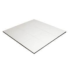 an image of a white floor mat on a white background with no people in it