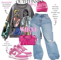 Sweatshirt Outfit Ideas, Tomboy Swag, Luxury Stuff, Outfit Ideas Fall, School List, Shoes Outfit Fashion, Stylish Summer Outfits