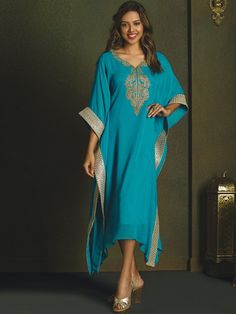 Pakistani Kaftan, Kurti Trends, Latest Kaftan Styles, Latest Kaftan Designs, Kaftan Kurta, Kaftan Pattern, Kaftan Styles, Long Kaftan Dress