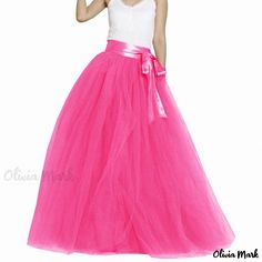 Olivia Mark - Adult Layered Ballet Tulle Midi Skirt for Dance Parties and Formal Events Tulle Skirt Outfit, Gonna In Tulle, Long Tutu, Tutu Party, Tulle Long Skirt, Puffy Skirt, Skirts Long, Evening Skirts, Tulle Midi Skirt