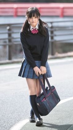 Japanese School, Girls Jeans, Moda Fashion