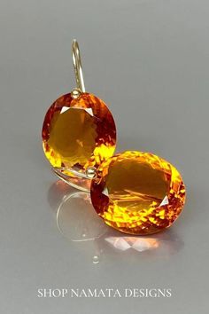 Madeira Citrine Earrings | Jewelry Christmas Gifts for Wife Luxury Citrine Earrings, Elegant Round Orange Gemstones, Formal Round Citrine Earrings, Oval Citrine Gemstone Earrings, Formal Orange Gemstone Earrings, Orange Citrine Gemstone Earrings, Formal Drop Citrine Jewelry, Formal Teardrop Citrine Earrings, Citrine Gemstone Drop Earrings