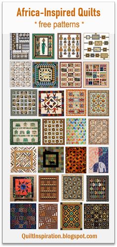 african inspired quilts and patterns