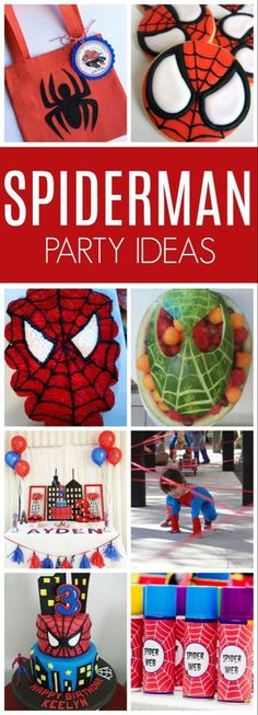 spiderman party ideas for kids and adults