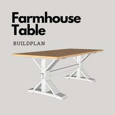 the farm house table is shown in this manual