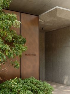 Trunk Hotel, Keiji Ashizawa, Small Lounge Chairs, Concrete Exterior, Yoyogi Park, Small Lounge, Rooftop Lounge, Commercial Street, Japanese Furniture