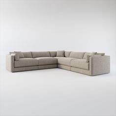 Our Malibu Collection is as laidback and effortlessly stylish as its name suggests. With comfy deep seating and a low-slung silhouette made for easy lounging. It’s the ultimate chill out/curl up/ spread out spot. | Malibu 5-Piece Sectional in Bridger Metal | by Value City Furniture American Signature Furniture Sectional, American Signature Furniture, Value City Furniture, City Furniture, Living Room Sectional, Living Room Furniture, Sectional, Living Room, Furniture