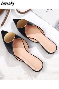 Shipping: Worldwide Express Shipping AvailableDelivery time: 7-15Days Fast ShippingReturns: Fast refund, 100% Money Back Guarantee.SPECIFICATIONSWith Platforms: YesUpper Material: PUStyle: Office LadyShoes Type: MulesSeason: SummerPlatform Height: 0-3cmPattern Type: SolidOutsole Material: RubberOrigin: Mainland ChinaModel Number: AC881Lining Material: SyntheticItem Type: SlippersInsole Material: RubberHeel Type: Flat withHeel Height: Flat (≤1cm)Fit: Fits true to size, take your normal sizeFashio Woman Slippers, Basic Sandals, Ivory Shoes, Office Shoes Women, Fashion Shoes Flats, Loafer Shoes Women, Winter Shoes For Women, Black Strappy Heels, Square Toe Heels