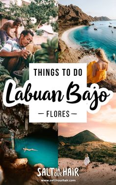 things to do in labuann bayo, floress with text overlay