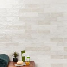 Bedrosians Cloe 2.5" x 8" Ceramic Tile & Reviews | Wayfair Chloe Bedrosians Tile, Cloe White Tile Bathroom, Cloe Backsplash Kitchen, Cloe Bedrosians Tile, Cloe Tile Bathroom, Chloe Tile Kitchen Backsplash, Bedrosians Cloe Tile White, Chloe Tile, Vertical Tile Backsplash