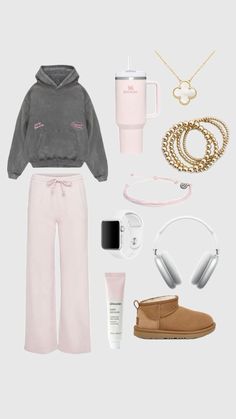 Fall fittt Comfy Easy Outfits, Where To Get Cute Sweaters, Instagram Influencer Outfits, Outfits For The Winter, Lounge Fits, College Wardrobe, Class Outfits, Pijamas Women