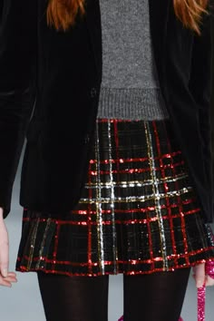 My Inspiration for December 2021 | Byron's muse Ellie Saab, Moda Chic, Plaid Skirt, Mode Inspiration, Look Chic, Autumn Winter Fashion, Runway Fashion, Paris Fashion Week, Fashion Inspo Outfits