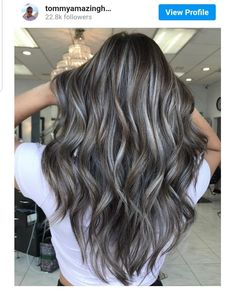 Gray Blending, Hide Greys, Rambut Brunette, Ash Brown Hair, Brunette Hair With Highlights, Covering Gray Hair