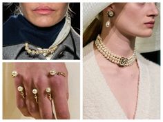 6 Best Fall 2024 Jewelry Trends From Fashion Week | Marie Claire Fall 2024 Fashion Trends Jewelry, Trendy Accessories 2024, Fall 2024 Jewelry Trends, Jewelry 2024 Trends, Trending Jewelry 2024, 2024 Jewelry Trend, Jewelry Trends 2024, Pearl Trend