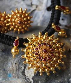 Silver Necklace With Stone Work For Diwali, Black Thread Jewellery Indian Gold, Traditional Silver Handmade Chandbalis, Silver Oxidized Necklace For Diwali, Diwali Ruby Necklace In Silver, Big Earrings Gold, Temple Jewellery Earrings, Small Earrings Gold, Gold Temple Jewellery