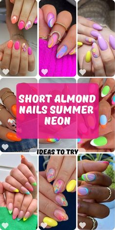 Get your nails ready for summer with the top 100 bright nail colors available on Amazon! From bold neons to vibrant corals and electric blues, find the perfect shades to make your manicure pop this season. Click to explore the best nail polishes, read reviews, and shop your favorites. Make your summer nails shine bright! 💖 #SummerNails #BrightColors #AmazonFinds 🌸🛍️ Almond Nails Designs Summer, Cute Almond Nails, Almond Nails Pink, Almond Nail Art, Nail Color Ideas, Chic Nail Art, Short Almond Nails, Fun Nail Colors, Bright Summer Nails