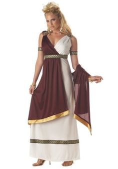 a woman dressed in an ancient greek costume