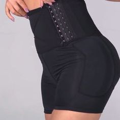 High Waist Control Shaper With Hip & Butt Pads – Model Mannequin