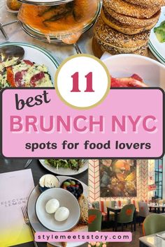 the best brunch nyc spots for food lovers in new york city, ny