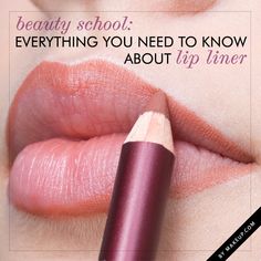 Everything You Need to Know About Lip Liner // and why you should wear it! Makeup Game, Beauty School, It Goes On, Makati, Love Makeup, All Things Beauty, Beauty Secrets, Beauty Make Up