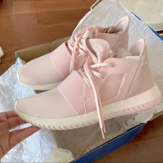 Brand New, Fast Shipping Pink Non-slip Sneakers For Light Sports, Light Sports Pink Fade-resistant Sneakers, Sporty Pink Fade-resistant Sneakers, Pink Adidas Lace-up Running Shoes, Pink Fade-resistant Running Shoes For Jogging, Adidas Superstar Women, Trail Shoes Women, Running Sneakers Women, Adidas Supernova