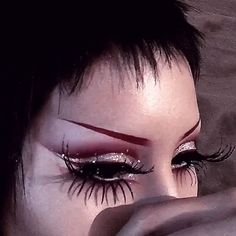 Glam Goth Makeup, Drag Make-up, Beauty Aesthetic, Edgy Makeup, Makeup Eye Looks