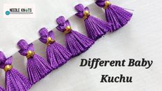 New Kuchu Designs, Tassels Fashion Saree Pallu, Kuch Designs For Saree, Baby Kuchu Designs Saree, Gonde For Saree, Sarees Kuchulu Designs, New Saree Kuchu Designs, Sare Kuchulu Designs, Saree Kongu Mullu Designs