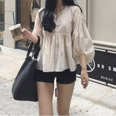 Looks Pinterest, Korean Casual Outfits, Casual Day Outfits, Korean Fashion Trends, Easy Trendy Outfits, Korean Outfits, Casual Style Outfits, Middle Age