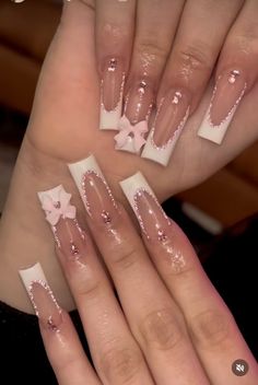 Baddie Bling Nails Summer, Mexico Nails, Gem Nail Designs, Acrylics Nails, Acrylic Nail Designs Coffin, Pretty Gel Nails