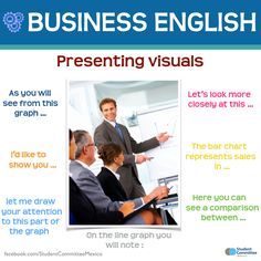 an advertisement for a business english course