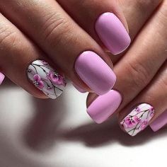 Nails Pictures, Spring Nail Design, Acrylic Nails Natural, Nails Photos, Couple Costumes, Floral Nail Designs, Cute Spring Nails, Pink Nail Art, Best Nail Art Designs