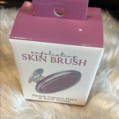 Banish Ingrown Hairs And Razor Bumps. Effective Exfoliation Tool. Body Exfoliating, Skin Brushing, Razor Bumps, Ingrown Hairs, How To Exfoliate Skin, Body Exfoliator, Ingrown Hair, Pink Color, Bath And Body