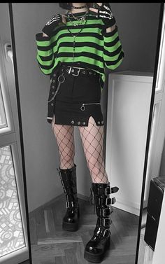 E Girl Style, Alternative Outfits, Goth Outfits